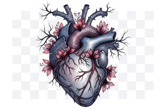 Download Gothic Dark Fantasy Heart PNG Clipart - Dark fantasy Collection