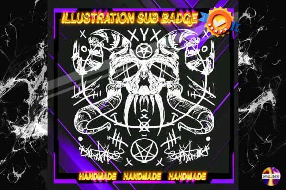 Download Handmade Sublimation Baphomet Skull Png - Sublimation Collection