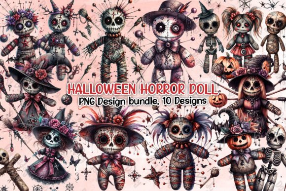 Download Halloween Horror Doll Clipart PNG - Horror Collection